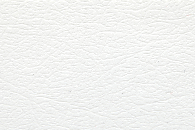 Bílá imitace kůže Mecatron 374204