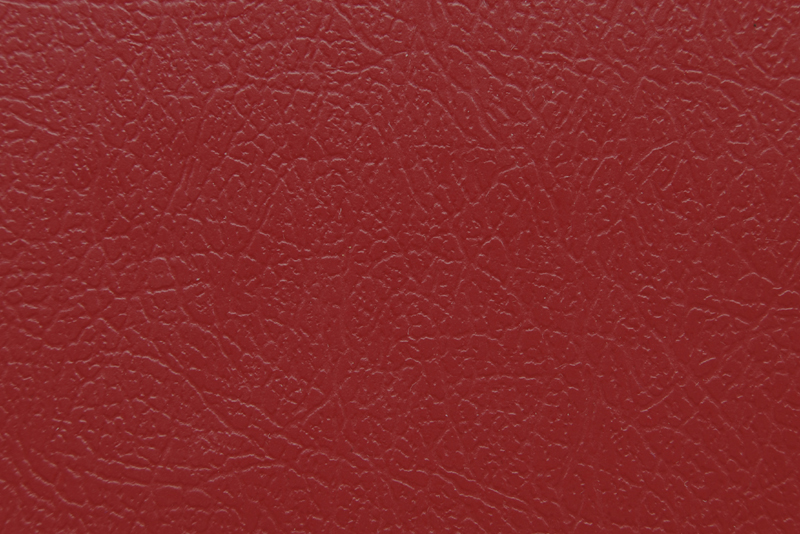 Červená imitace kůže Mecatron 374210
