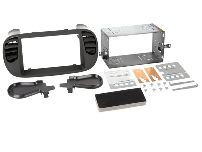 Redukční rámeček autorádia pro Fiat 500, 500 C