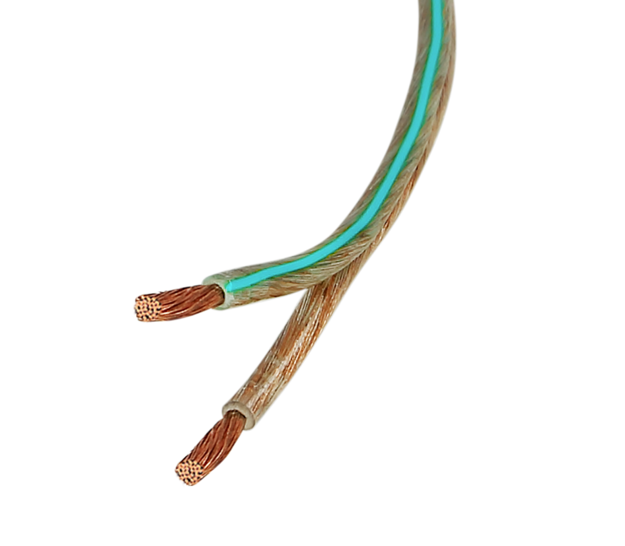 Reproduktorový kabel ACV RCA 25 transparent/mint yard goods