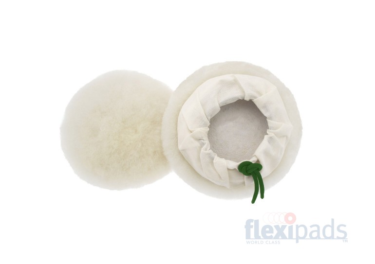 Lešticí kotouč Flexipads Merino Lambs Wool Tie Cord 125