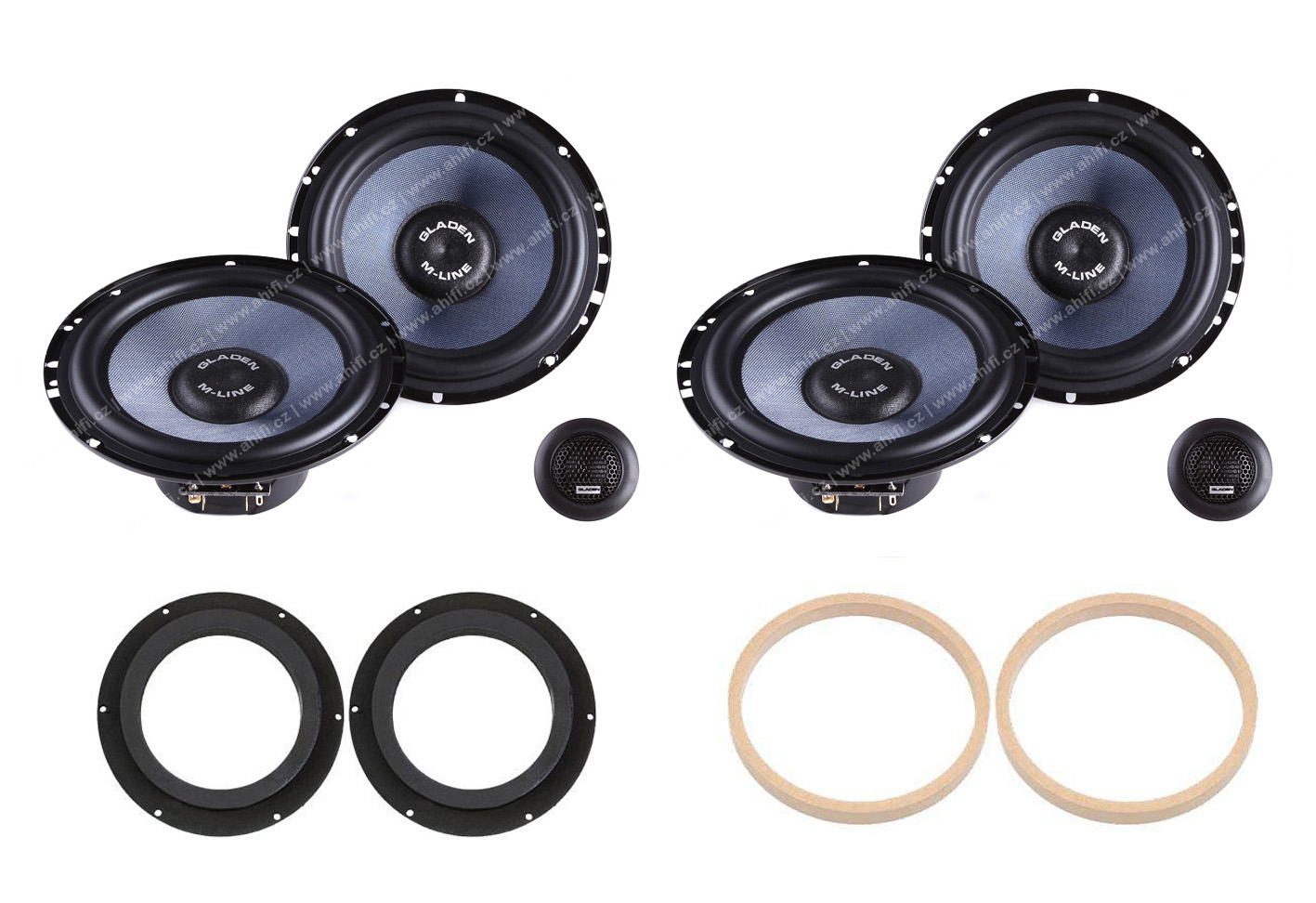 Reproduktory do VW Touran set č. 3