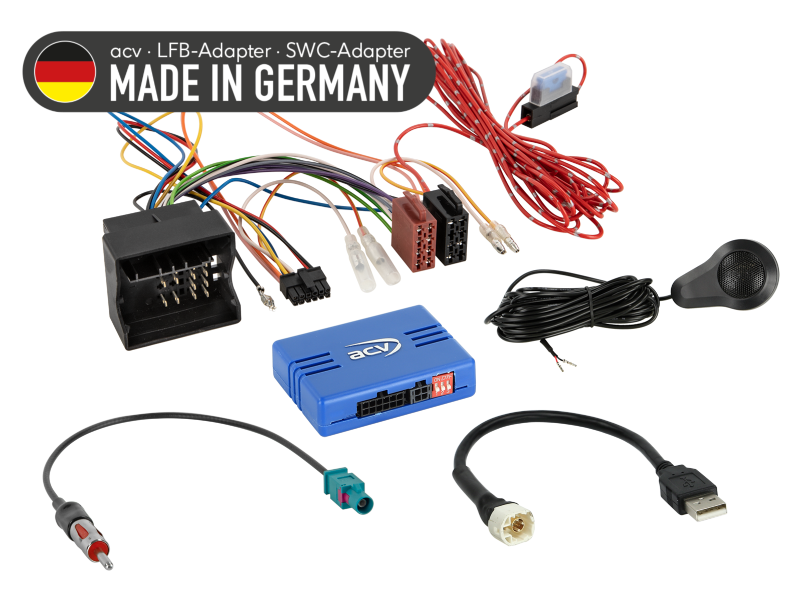 Adaptér ovládání tlačítek na volantu pro BMW / Mini ACV SWC 42A-1024-013-0