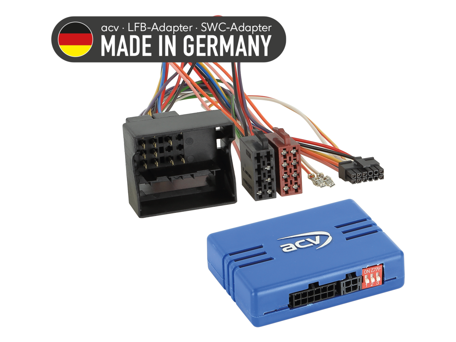 Adaptér ovládání tlačítek na volantu pro Citroën / Fiat / Peugeot / Toyota ACV SWC 42A-1041-001-0