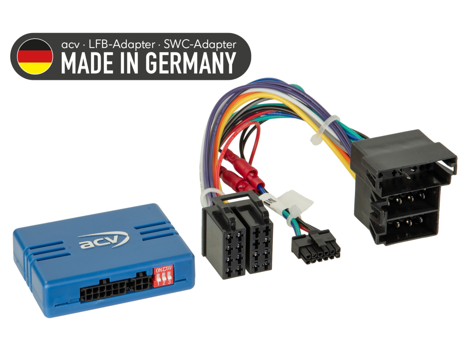 Adaptér ovládání tlačítek na volantu pro Citroën / Fiat / Opel/ Peugeot ACV SWC 42A-1094-016-0