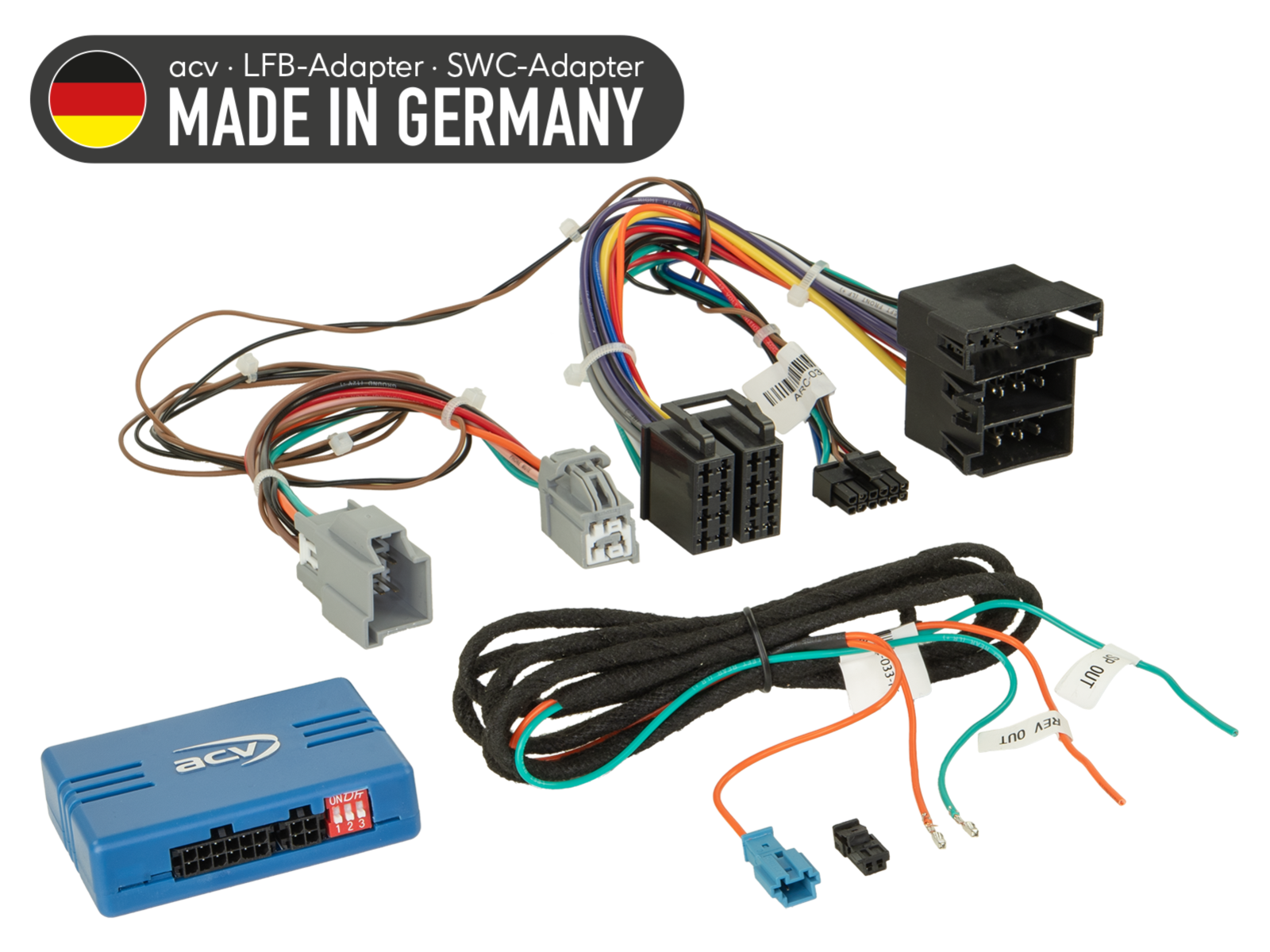 Adaptér ovládání tlačítek na volantu pro Citroën / Fiat / Opel ACV SWC 42A-1094-026-0