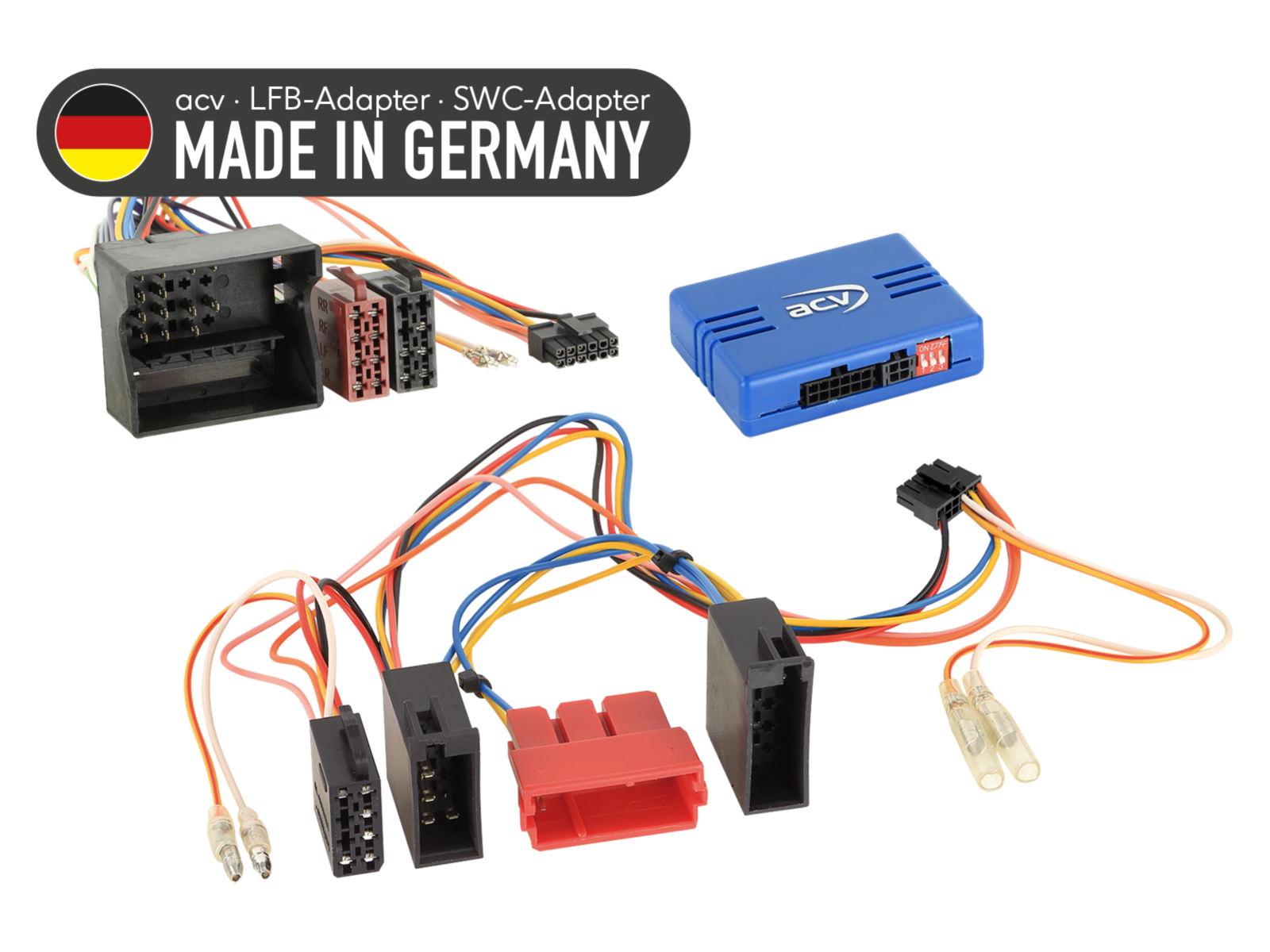 Adaptér ovládání tlačítek na volantu pro Mercedes-Benz / Smart / VW ACV SWC 42A-1190-00C