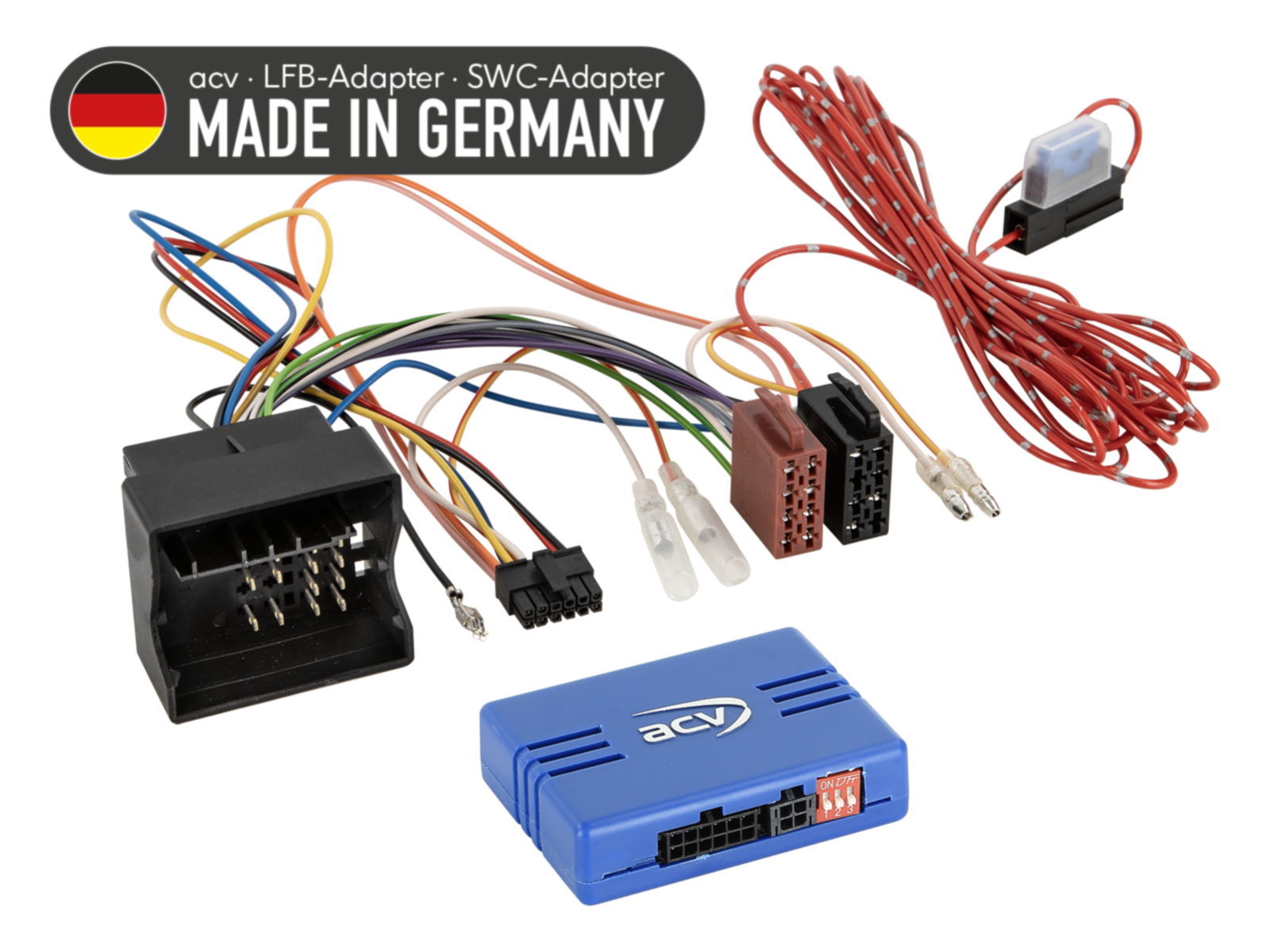 Adaptér ovládání tlačítek na volantu pro Mercedes-Benz ACV SWC 42A-1190-011-0