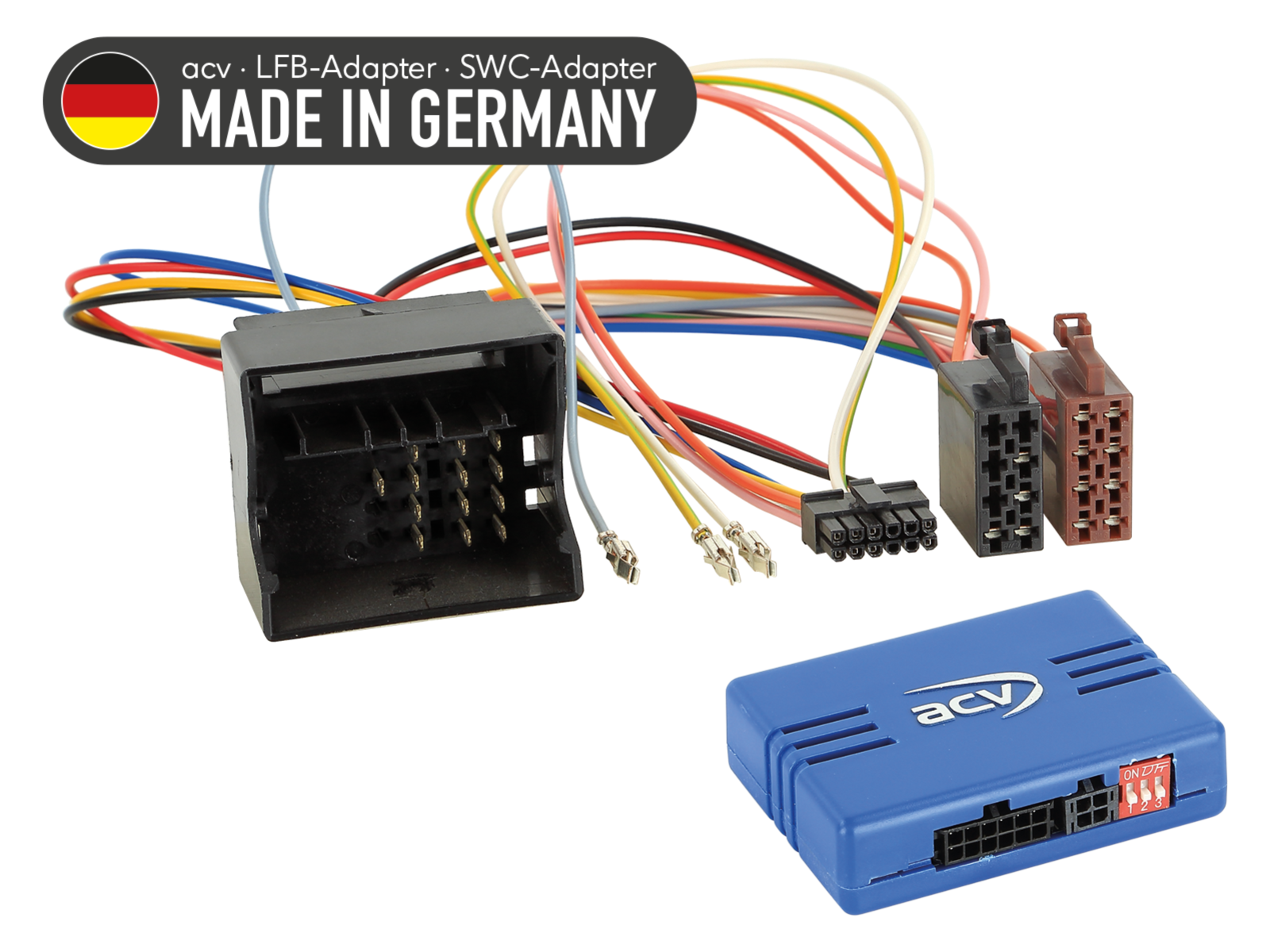 Adaptér ovládání tlačítek na volantu pro Nissan / Opel / Renault ACV SWC 42A-1230-004-0