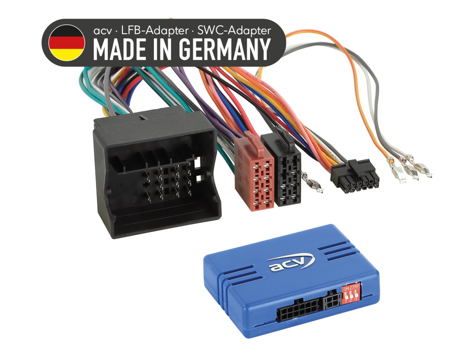 Adaptér ovládání tlačítek na volantu pro Audi / Seat / Skoda / VW ACV SWC 42A-1324-001-0