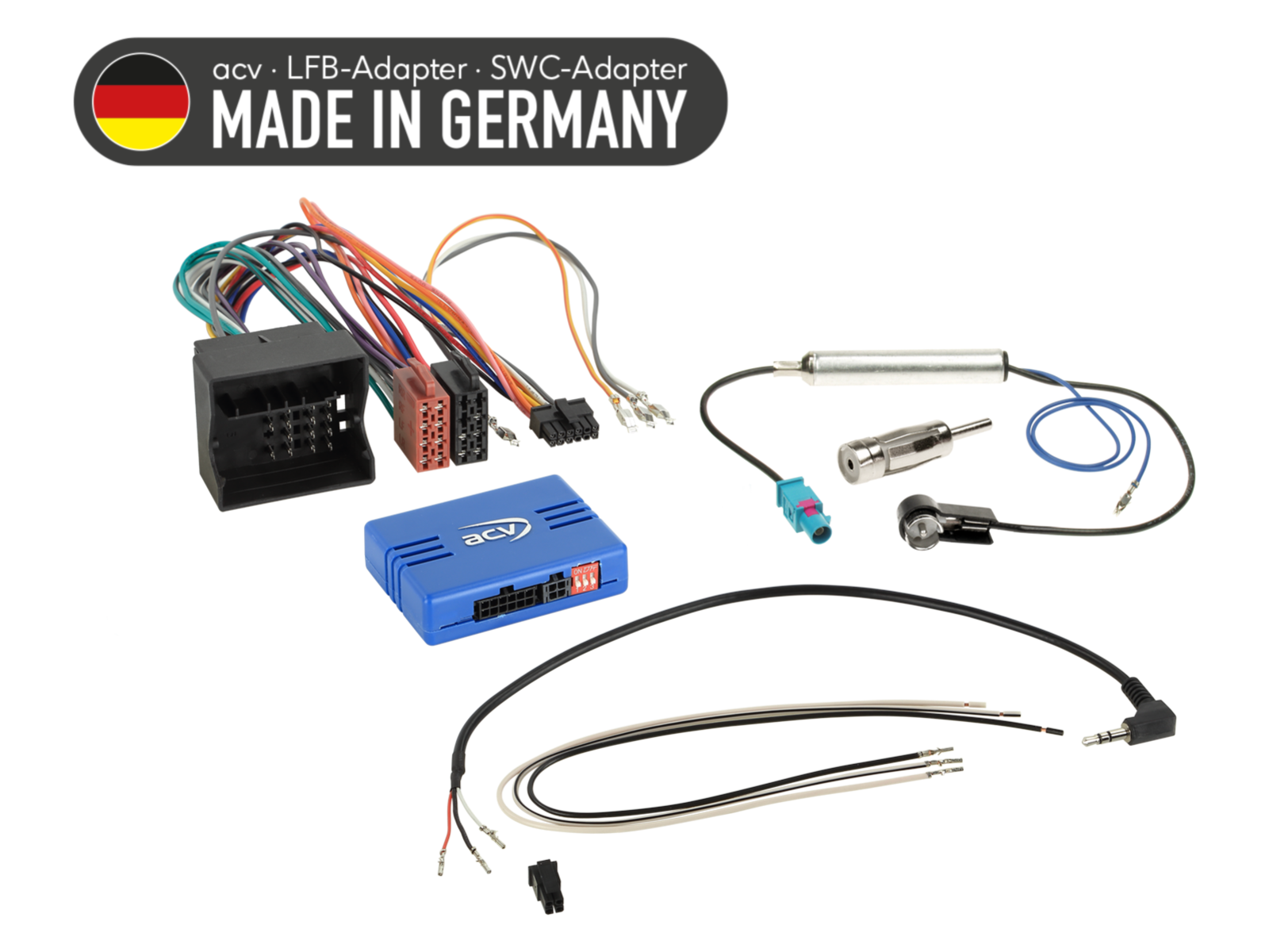 Adaptér ovládání tlačítek na volantu pro Audi / Seat / Skoda / VW ACV SWC 42A-1324-001-1