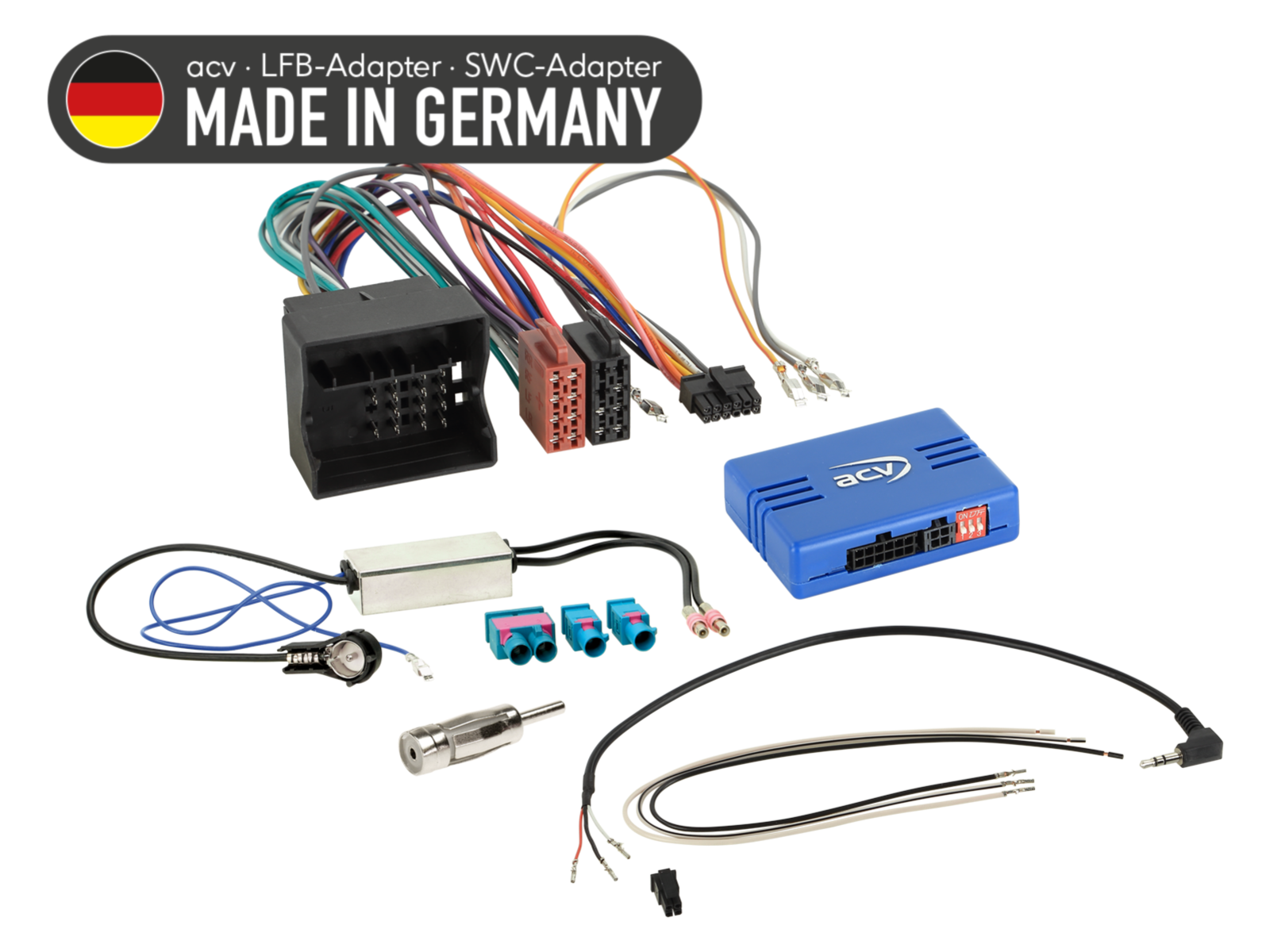 Adaptér ovládání tlačítek na volantu pro Audi / Seat / Skoda / VW ACV SWC 42A-1324-001-2