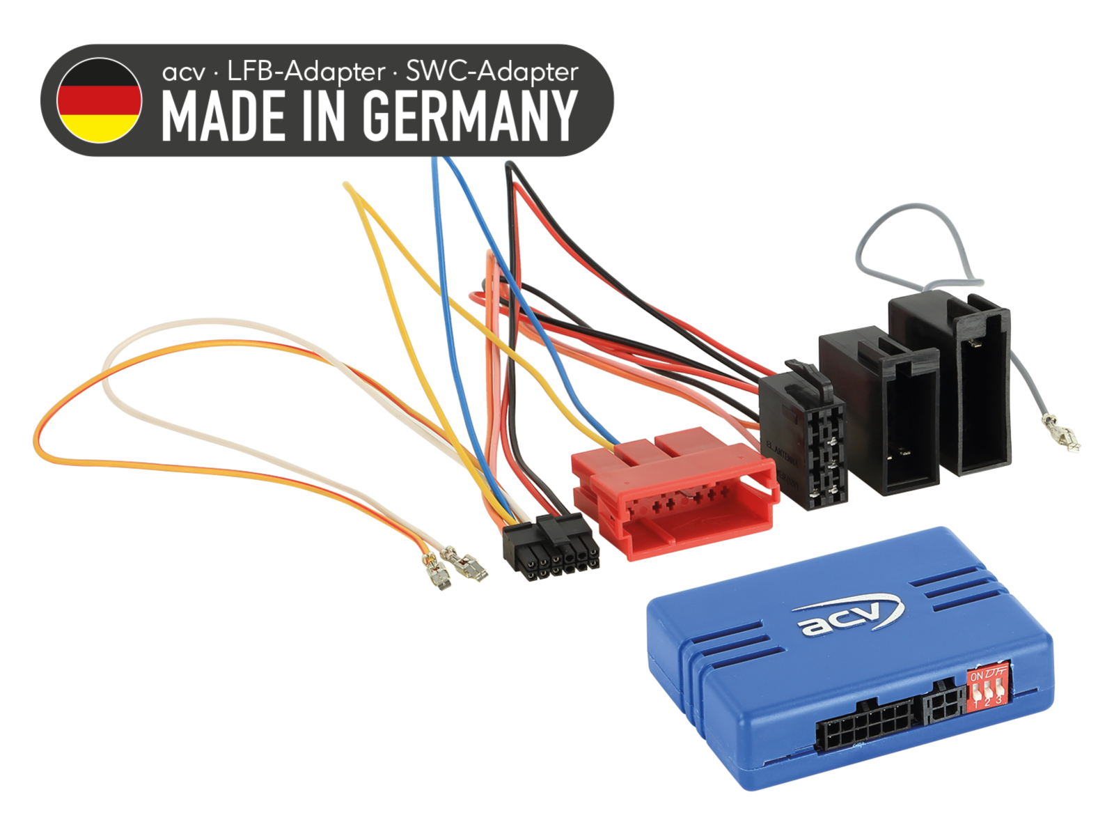 Adaptér ovládání tlačítek na volantu pro Audi ACV SWC 42A-1324-003-0