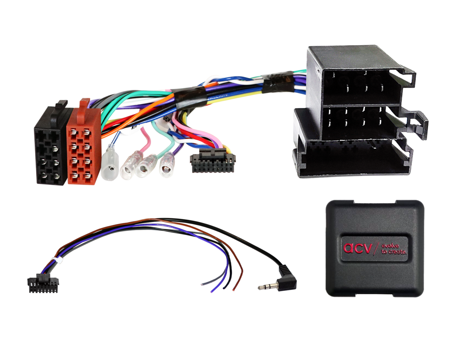 Adaptér ovládání tlačítek na volantu pro Citroen / Fiat / Ford / Opel / Peugeot ACV SWC 42XBM00C-0