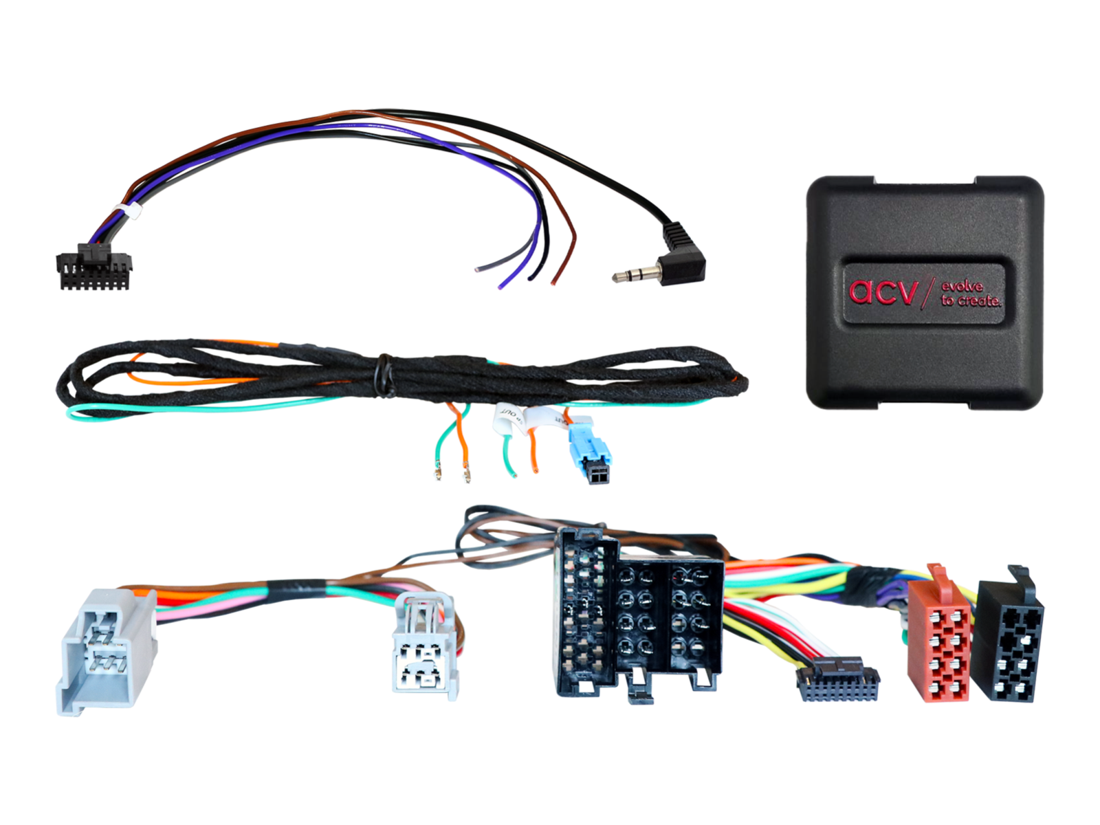 Adaptér ovládání tlačítek na volantu pro Citroen / Fiat / Opel ACV SWC 42XFA026-0