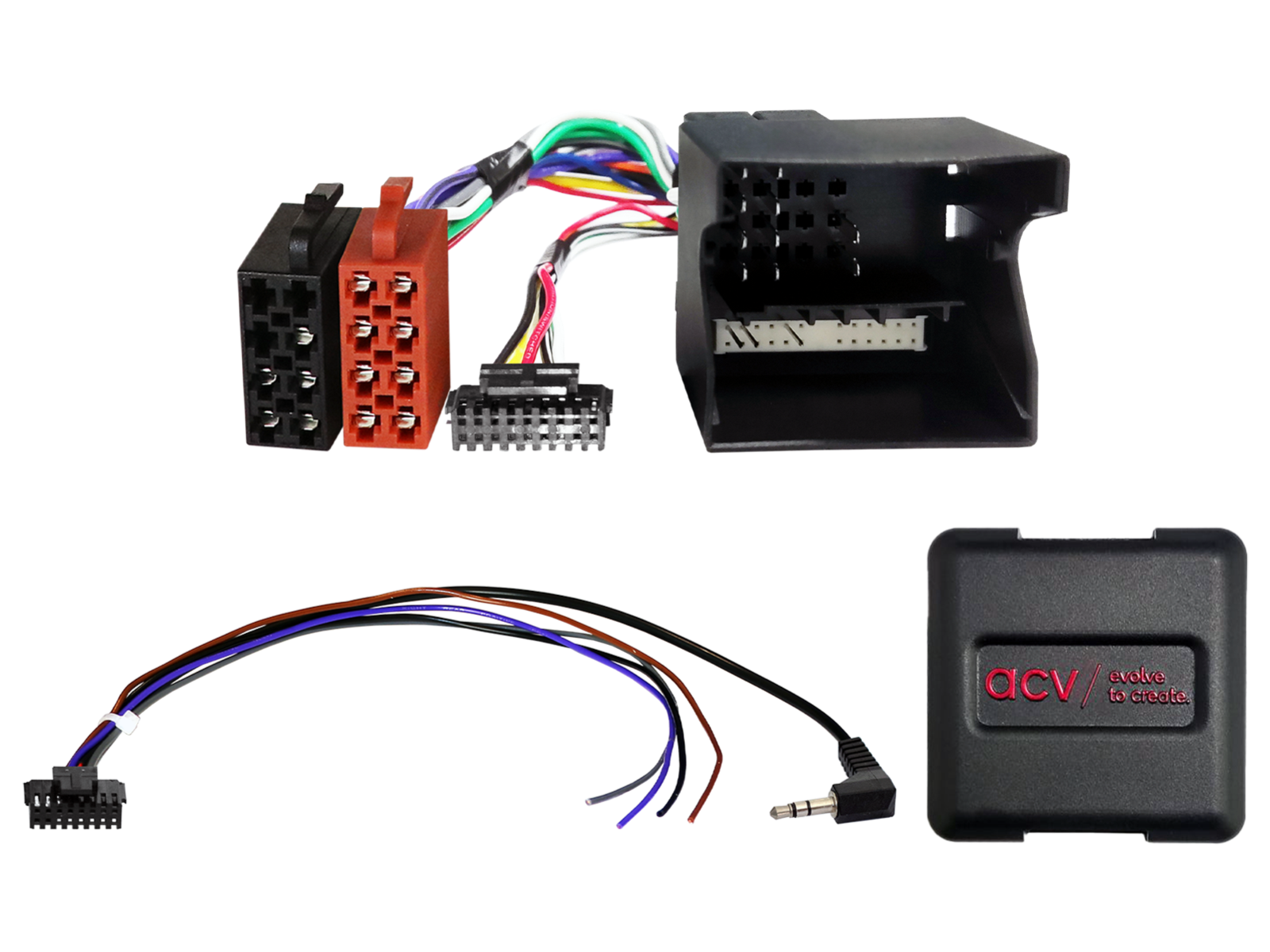 Adaptér ovládání tlačítek na volantu pro Ford ACV SWC 42XFO002-0