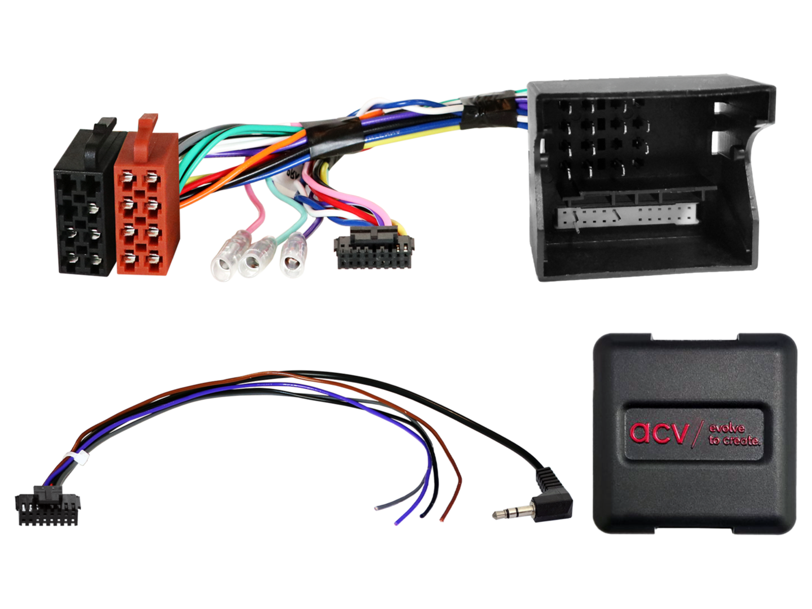 Adaptér ovládání tlačítek na volantu pro Ford ACV SWC 42XFO003-0