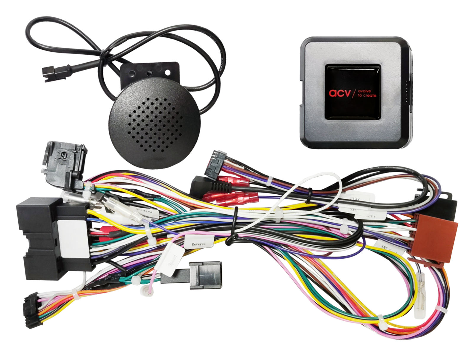 Adaptér ovládání tlačítek na volantu pro Ford ACV SWC 42XFO005-0