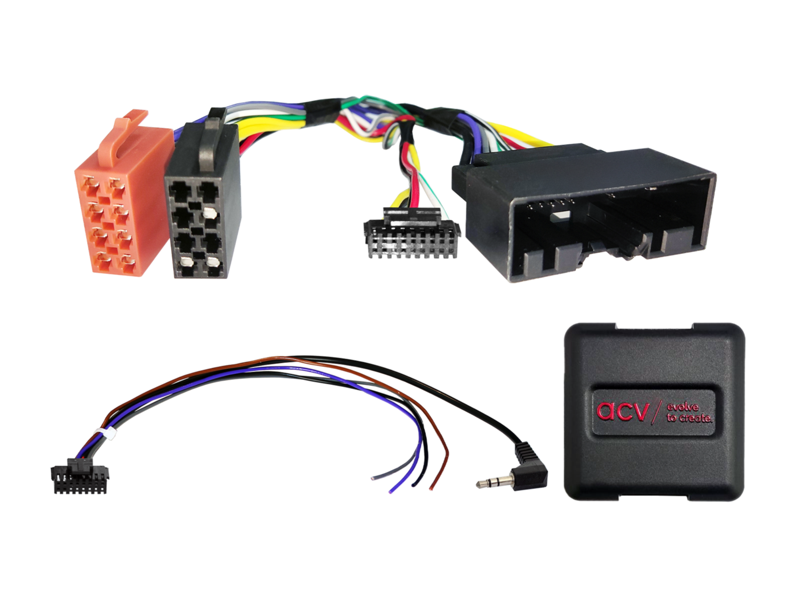 Adaptér ovládání tlačítek na volantu pro Ford ACV SWC 42XFO015-0