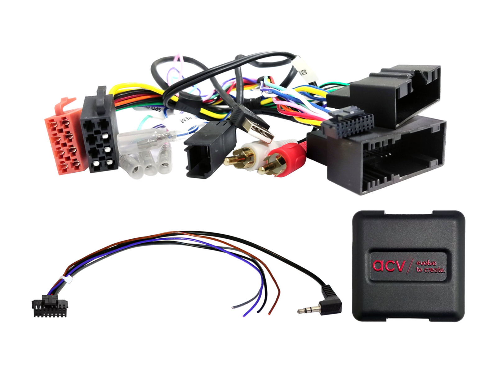 Adaptér ovládání tlačítek na volantu pro Ford ACV SWC 42XFO018-0