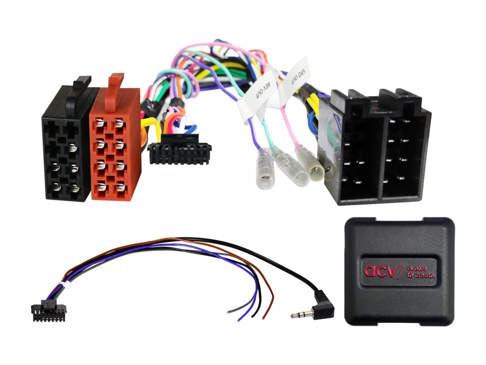 Adaptér ovládání tlačítek na volantu pro Mercedes / Smart / VW ACV SWC 42XMC002-0