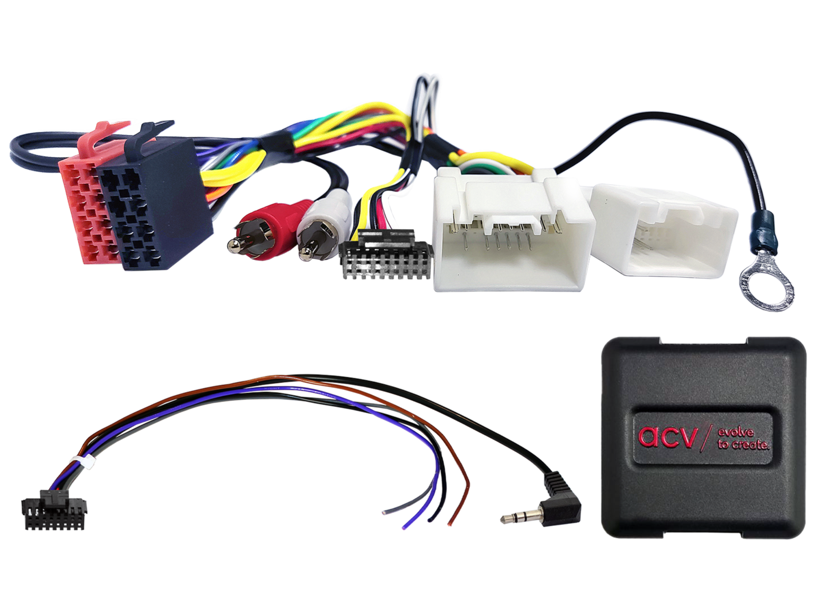 Adaptér ovládání tlačítek na volantu pro Citroen / Fiat / Mitsubishi / Peugeot ACV SWC 42XMT003-0