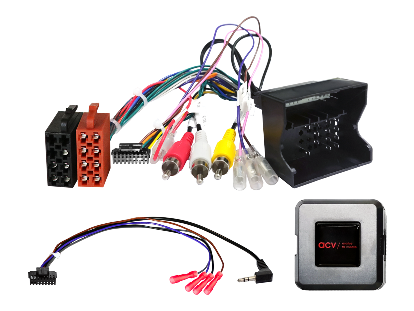 Adaptér ovládání tlačítek na volantu pro Citroen / Fiat / Peugeot / Toyota ACV SWC 42XPG007-0