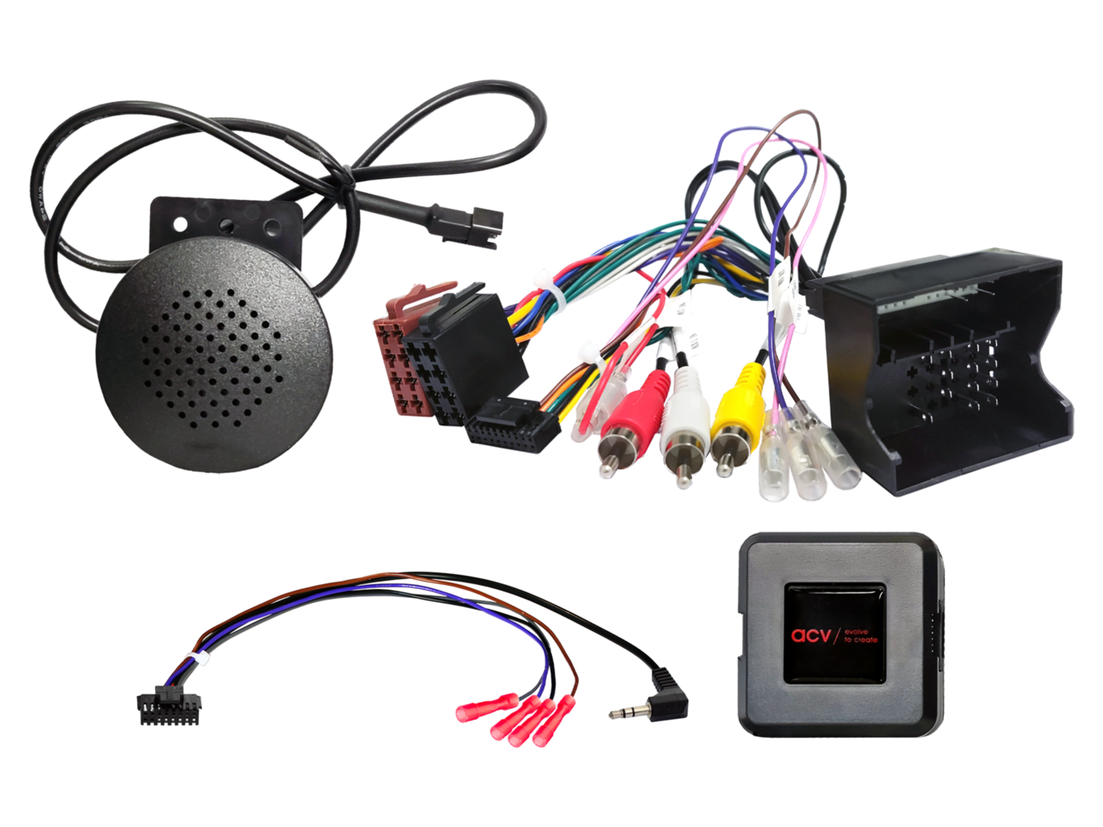 Adaptér ovládání tlačítek na volantu pro Citroen / Fiat / Opel / Peugeot ACV SWC 42XPG013-0