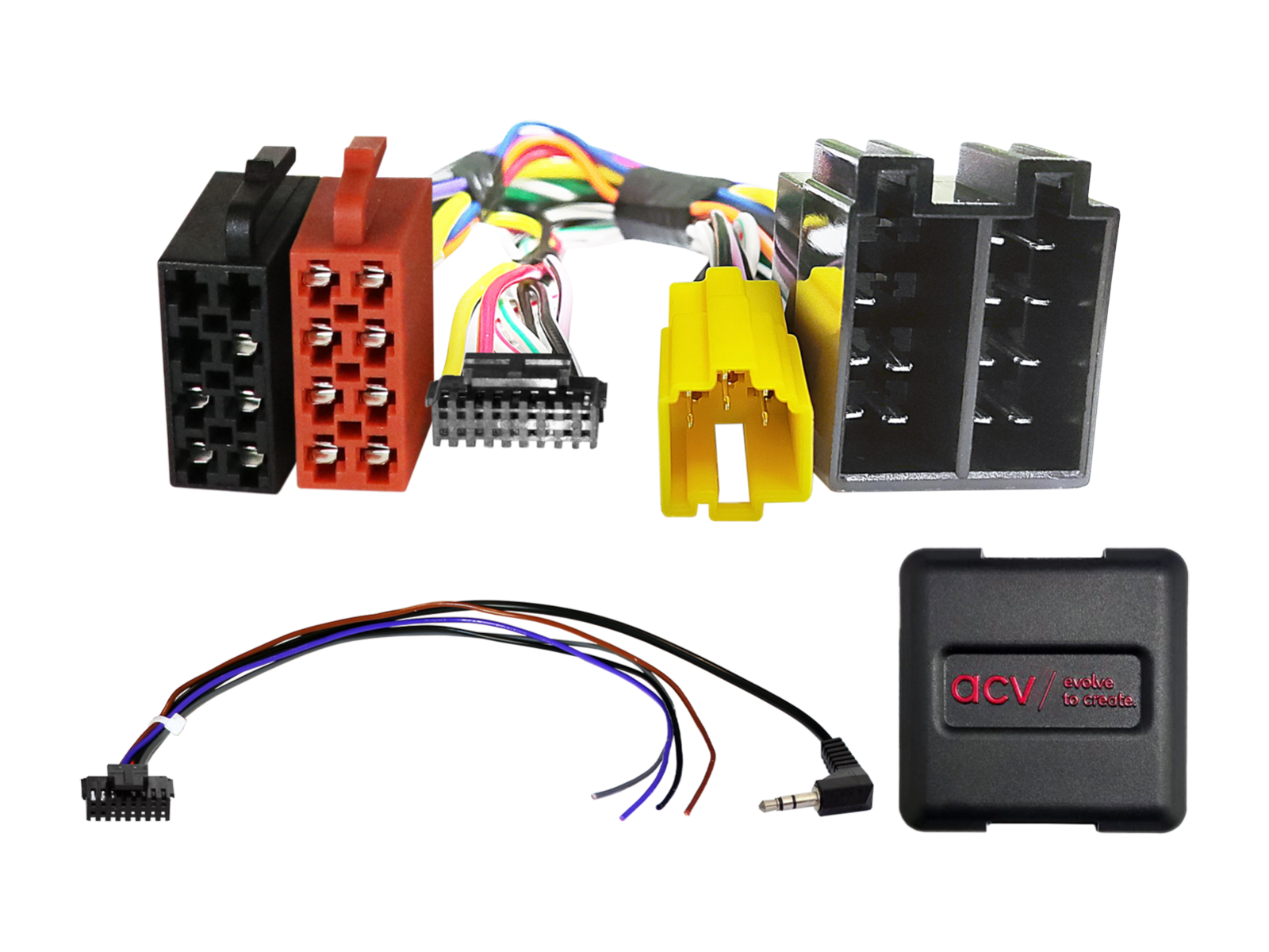 Adaptér ovládání tlačítek na volantu pro Dacia / Opel / Renault ACV SWC 42XRN004-0