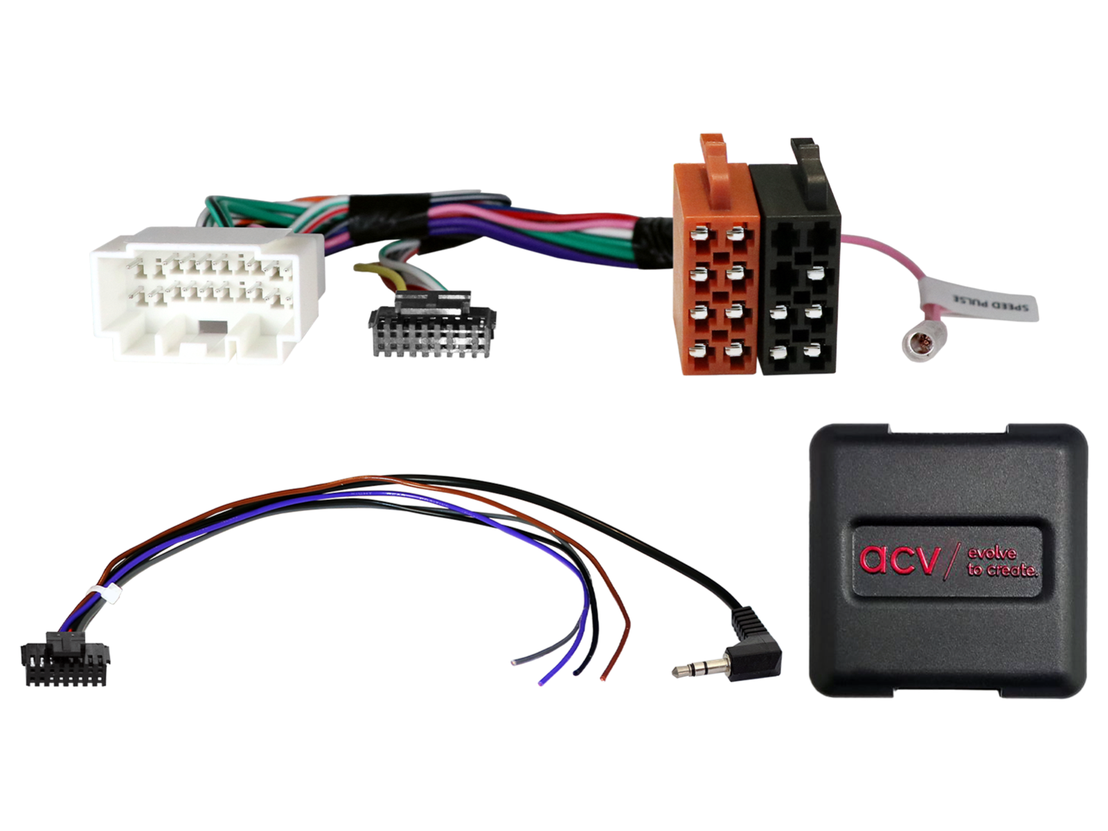 Adaptér ovládání tlačítek na volantu pro Fiat / Opel / Suzuki ACV SWC 42XSZ001