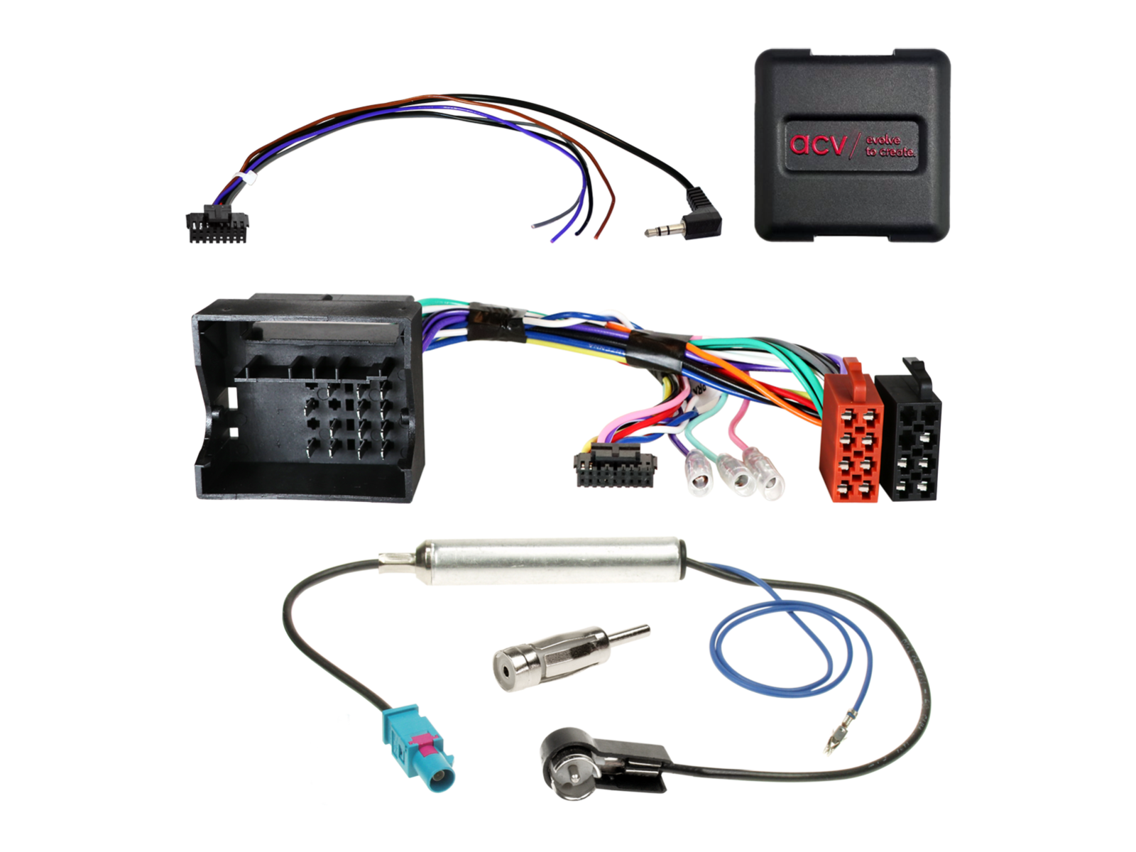 Adaptér ovládání tlačítek na volantu pro Seat / Skoda / VW ACV SWC 42XVW002-1