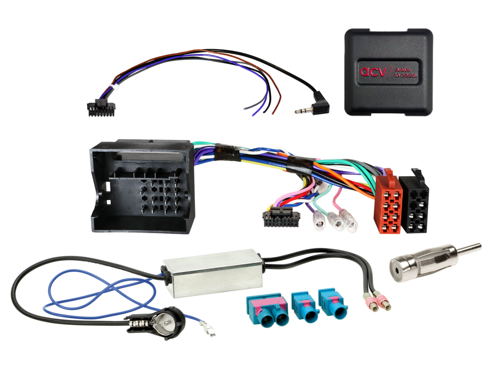Adaptér ovládání tlačítek na volantu pro Seat / Skoda / VW ACV SWC 42XVW002-2