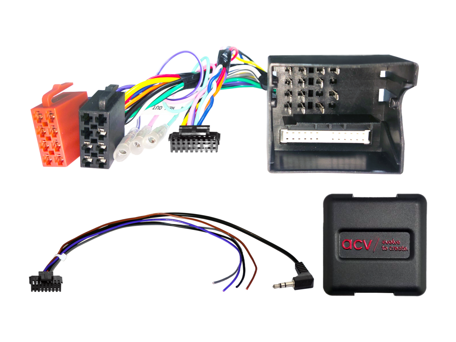 Adaptér ovládání tlačítek na volantu pro Opel ACV SWC 42XVX002-0