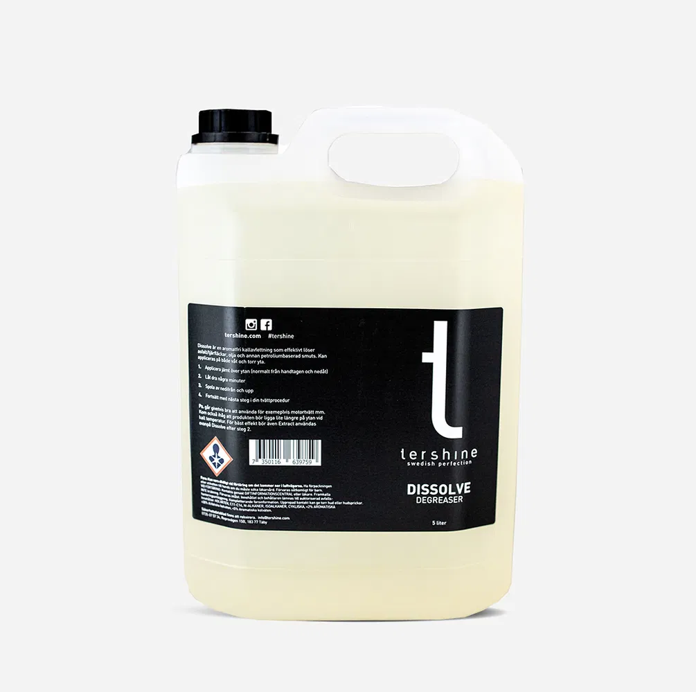 Čistič na asfaltové skvrny Tershine Dissolve - Degreaser (5 l)