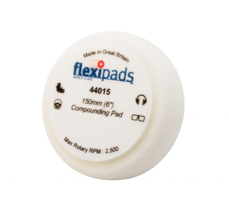 Lešticí kotouč Flexipads White Compounding Grip 150 x 50
