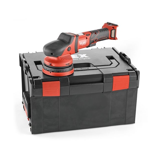 Aku-excentrická leštička v přepravním kufříku FLEX XCE 8 125 18.0-EC