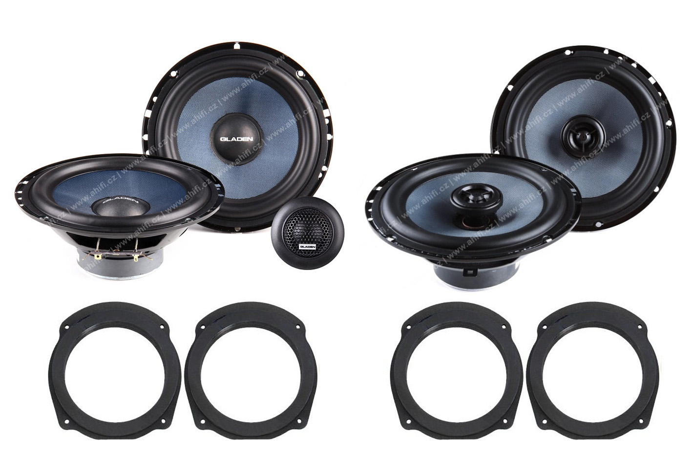 Reproduktory do Fiat Bravo II set č. 2
