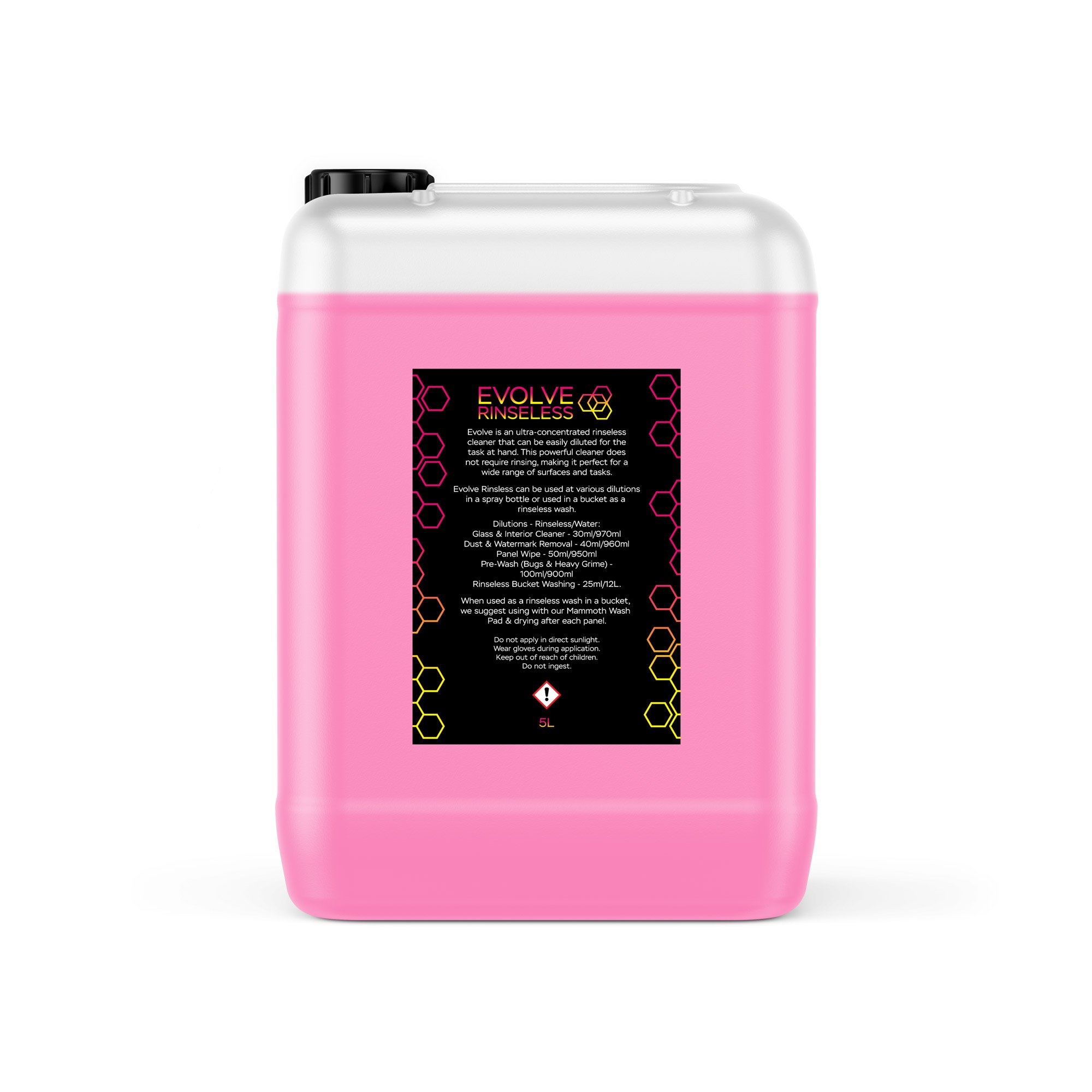 Mytí bez vody Carbon Collective Evolve Rinseless Cleaner (2,5 l)