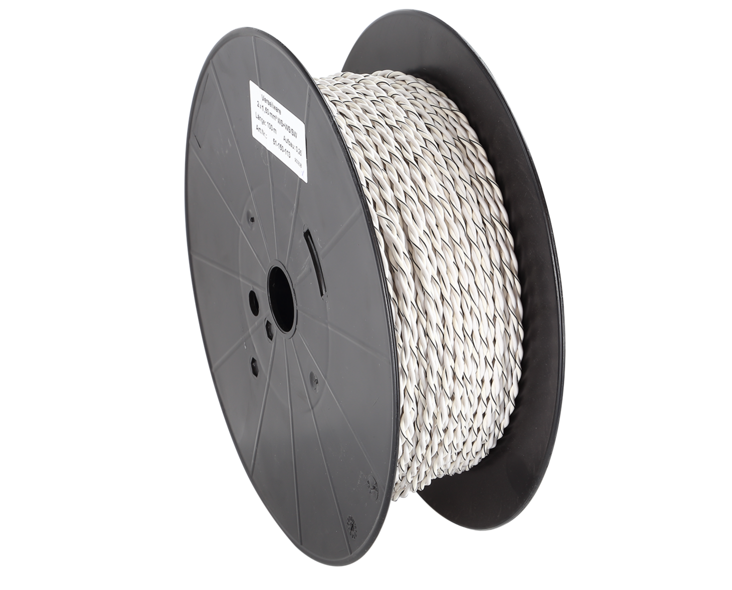 Reproduktorový kabel ACV FLRY Twisted whtie/white-black 150