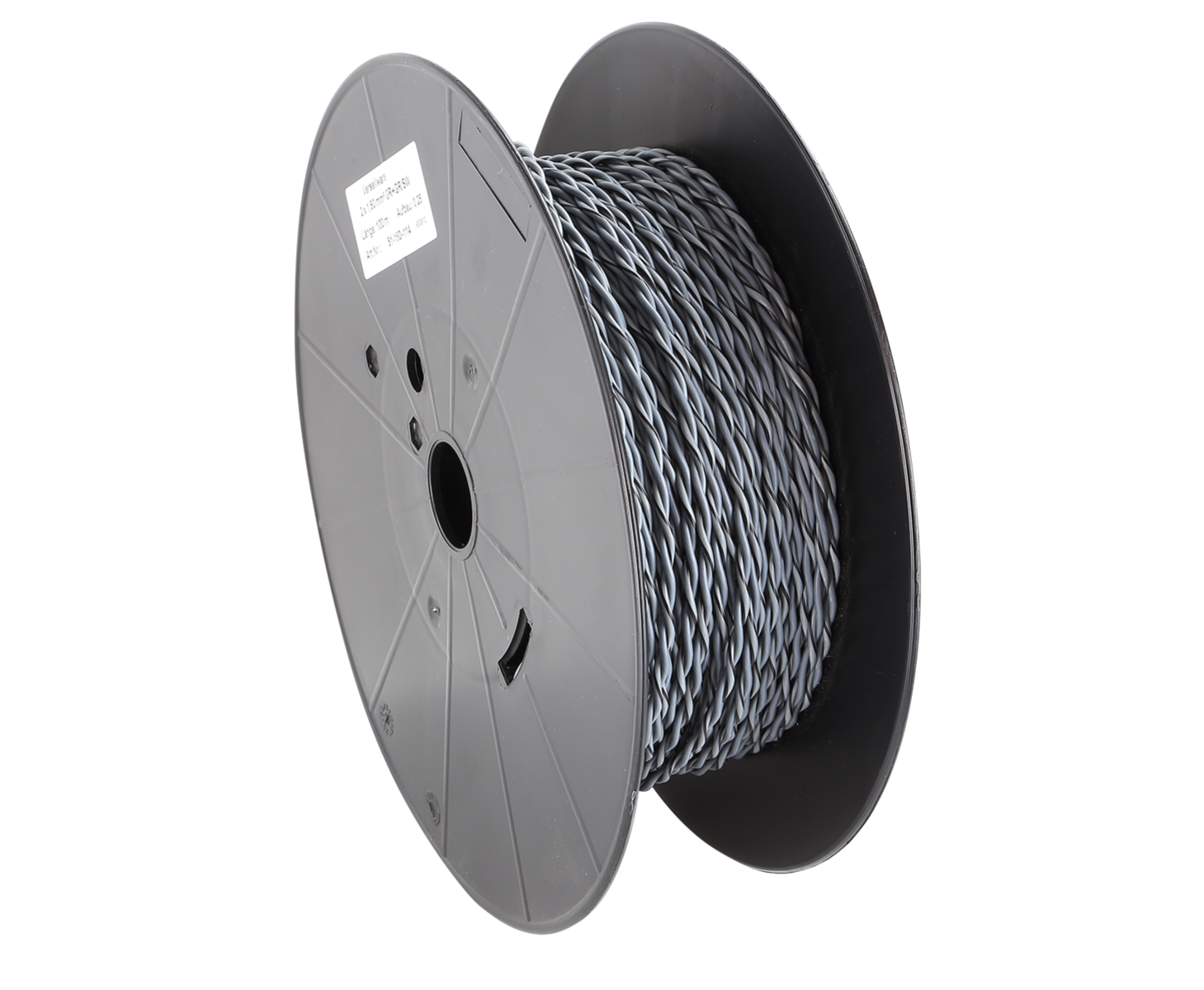 Reproduktorový kabel ACV FLRY Twisted grey/grey-black 150