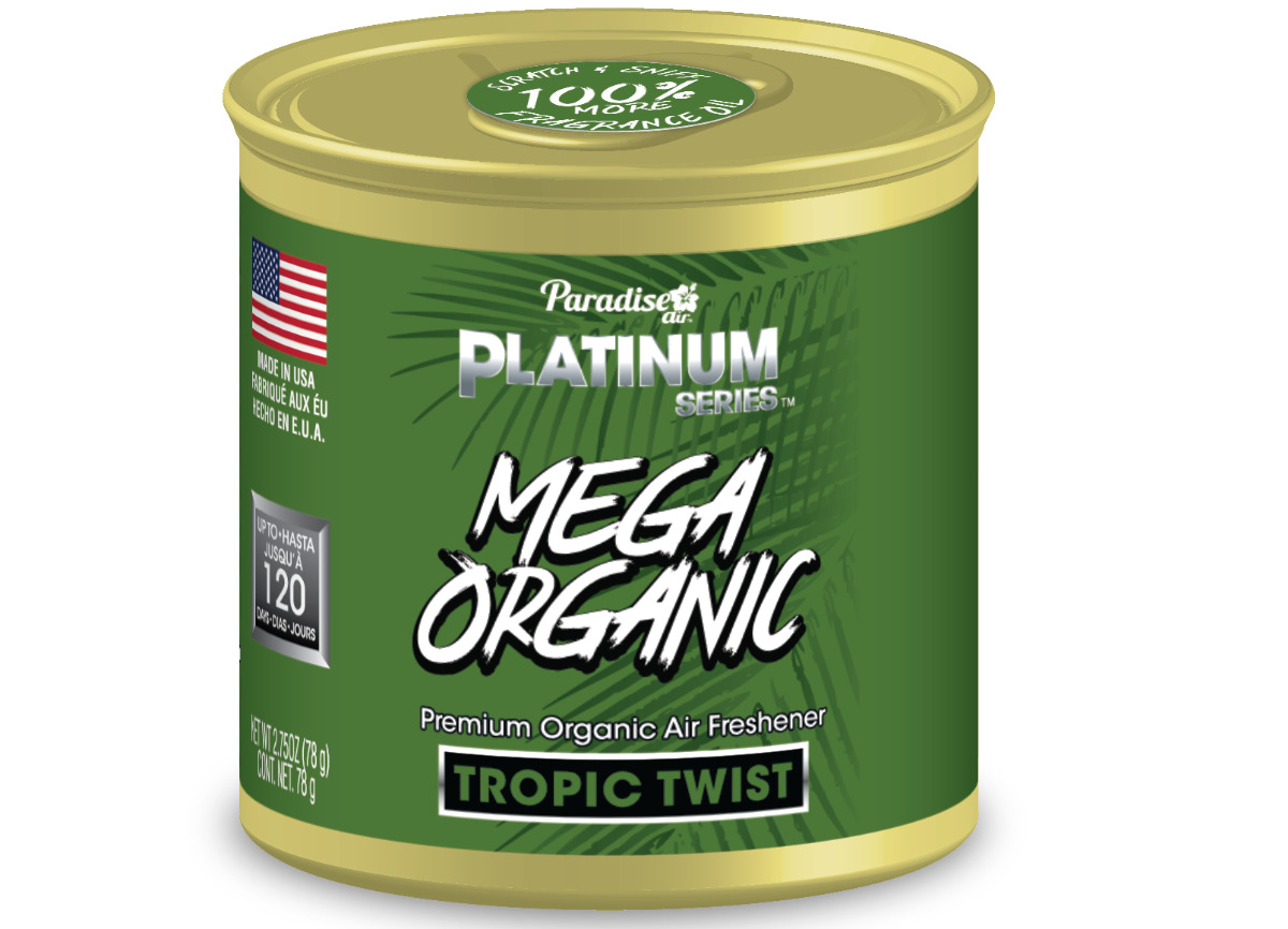 Osvěžovač vzduchu Paradise Air Mega Organic Air Freshener Tropic Twist - Tropický vánek (78 g)