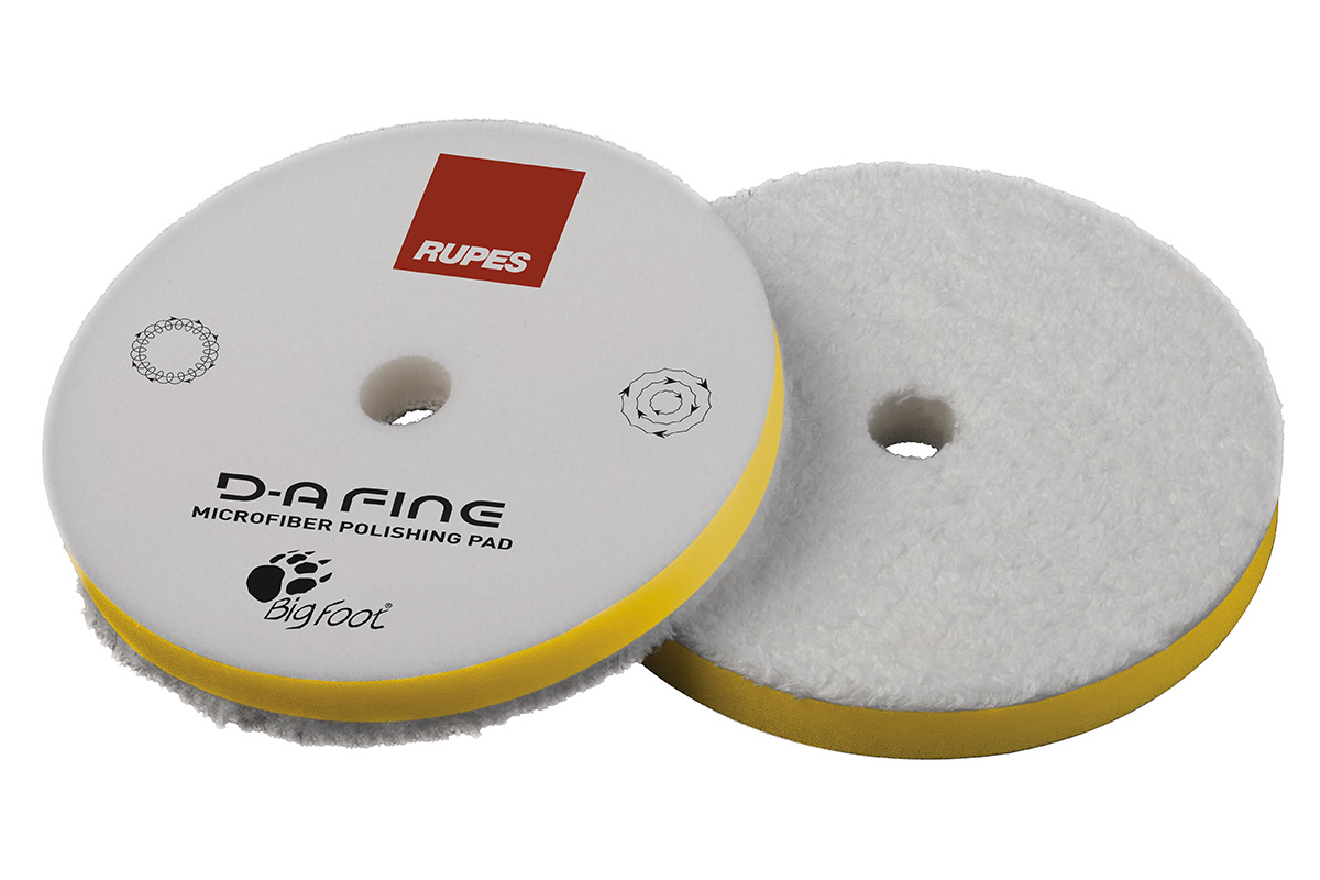 Střední lešticí mikrovláknový kotouč RUPES D-A Fine Microfiber Polishing Pad 150/160 mm