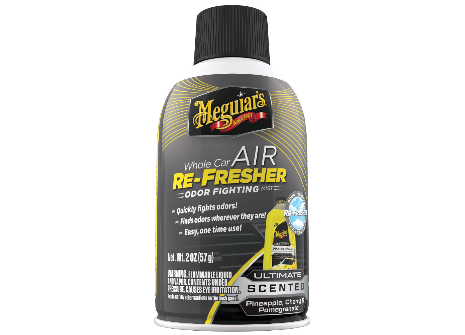 Pohlcovač pachů a osvěžovač vzduchu Meguiar's Whole Car Air ReFresher Odor Fighting - Ultimate Scent (Pinapple, Cherry & Pomegranate) (57 g)
