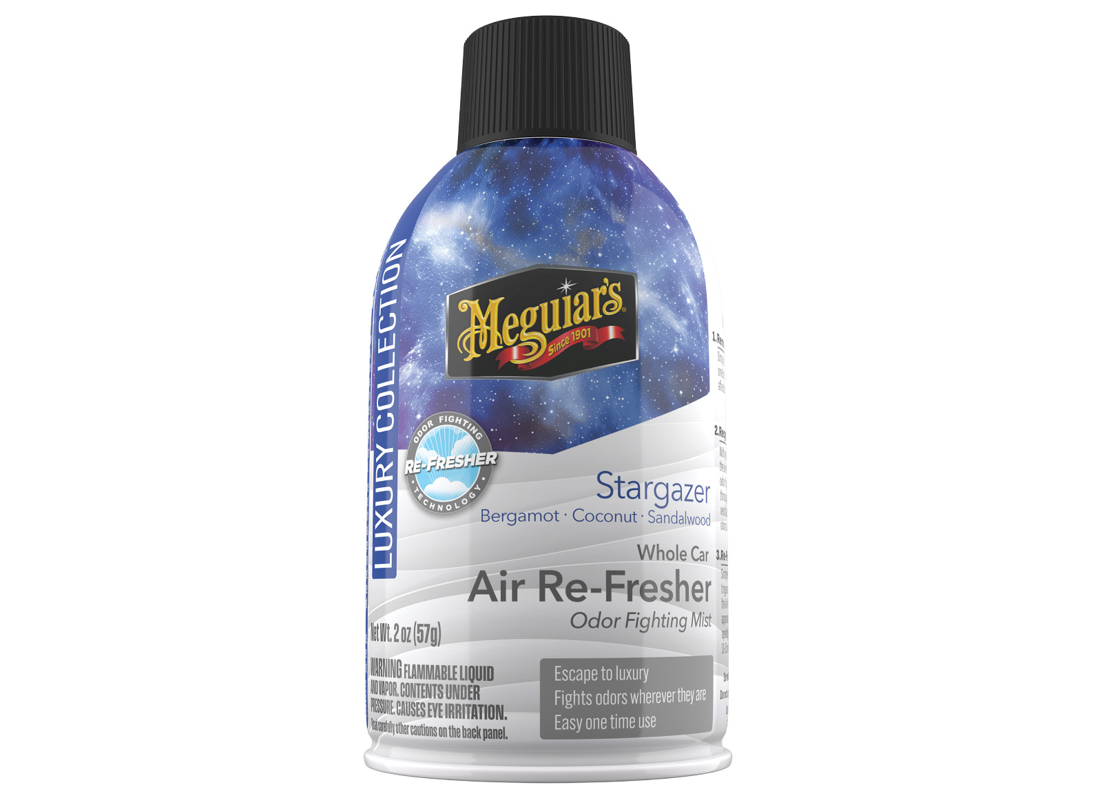 Pohlcovač pachů a osvěžovač vzduchu Meguiar's Whole Car Air ReFresher Odor Fighting - Stargazer Scent (57 g)