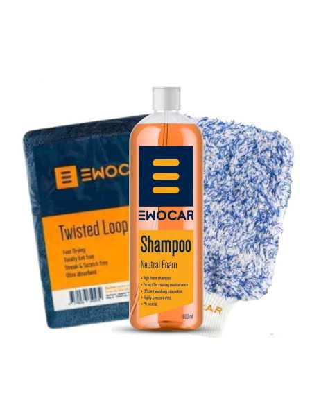 Sada na mytí a sušení karoserie Ewocar Wash Bundle