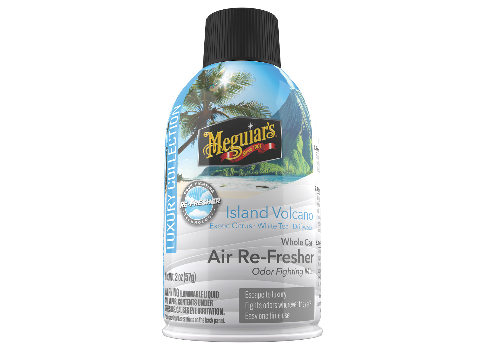 Pohlcovač pachů a osvěžovač vzduchu Meguiar's Whole Car Air ReFresher Odor Fighting - Island Volcano Scent (57 g)