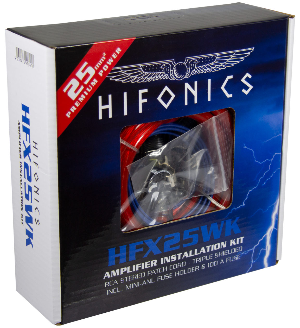 Kabelová sada Hifonics HFX25WK Premium