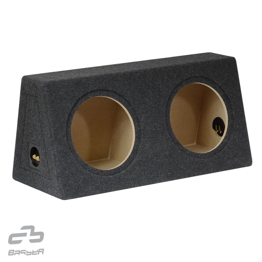 Uzavřená dvojitá ozvučnice Basser C1020X2 Black