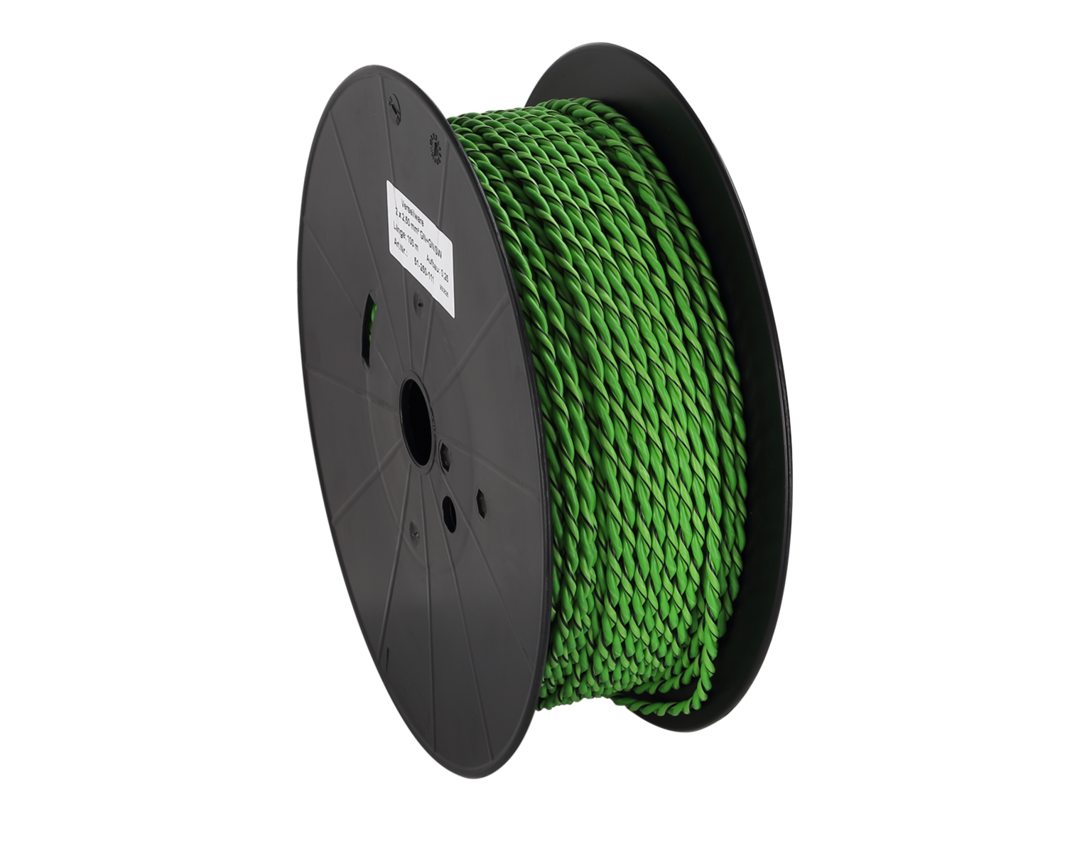 Reproduktorový kabel ACV FLRY Twisted green/green-black 250