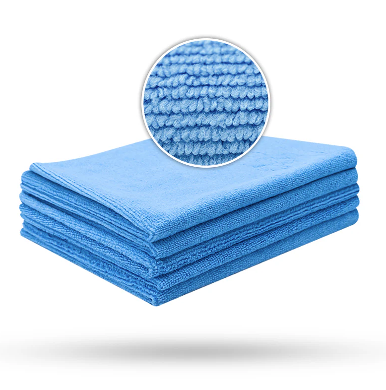 Mikrovláknová utěrka Liquid Elements All-Purpose Blue Microfiber Cloth Value Set of 5 - 310 GSM 40 x 40 cm